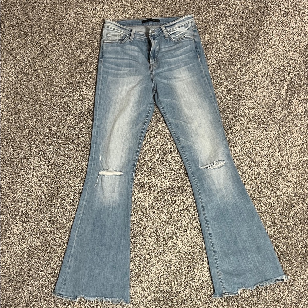 Flying Monkey Light Blue Flare Jeans